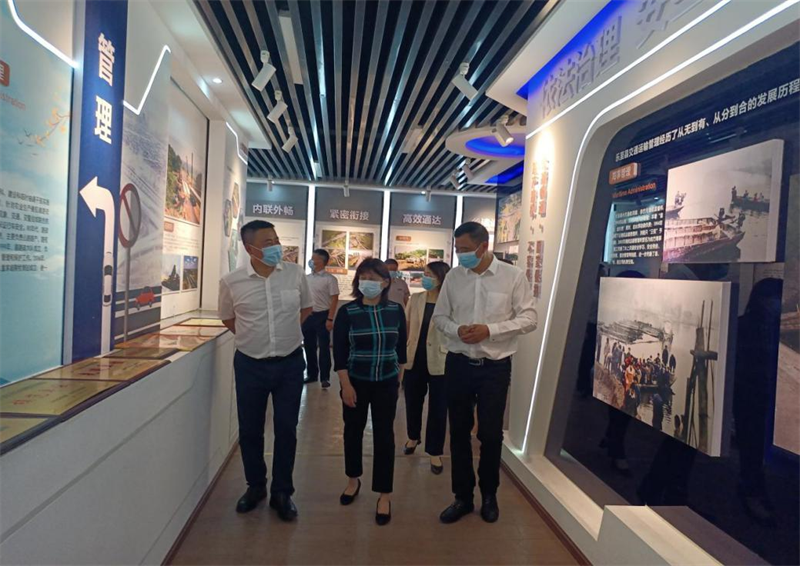 省交通运输行业领导视察我公司交通运输建设工作3