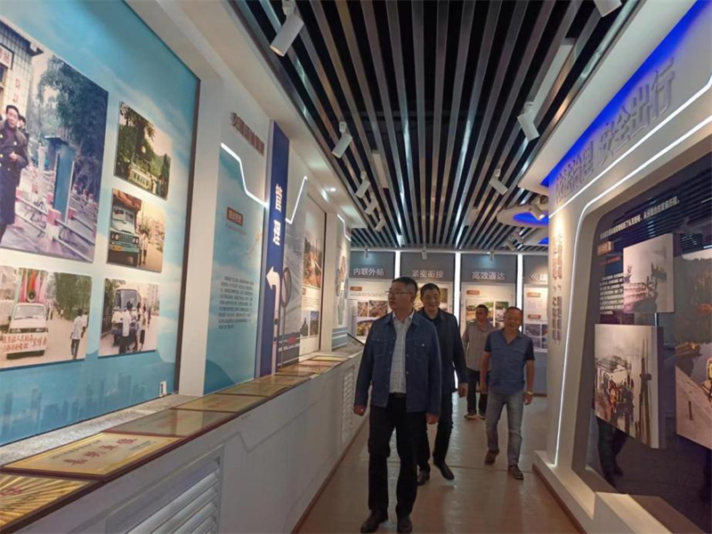 县委组织部、交通运输局考察指导工作 2